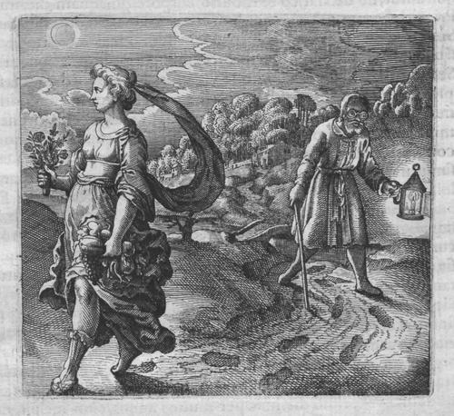 Michael Maier: Atalanta fugiens, hoc est, Emblemata nova de secretis naturae chymica, Oppenheim 1618, Emblem XLII.