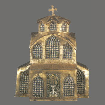 Church-Shaped Casket from the Prodromos Monastery, Serres (1613).