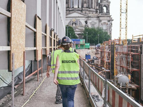 Führung über die Baustelle des Humboldt-Forums