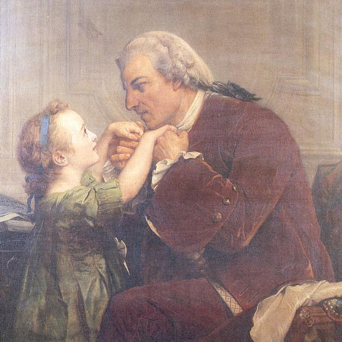 Jacob Rodrigue Péreire teaches a deaf child